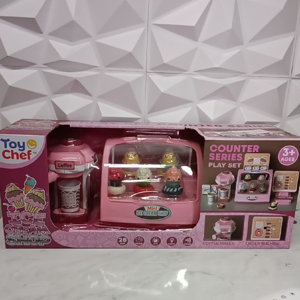 Toy Chief Ice Cream Shop Counter Series Play Set